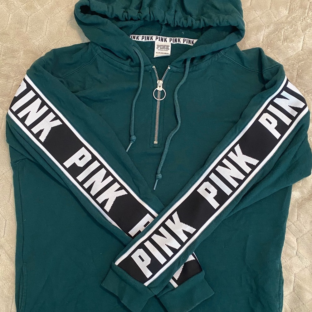 Victoria’s Secret PINK Half Zip Pullover